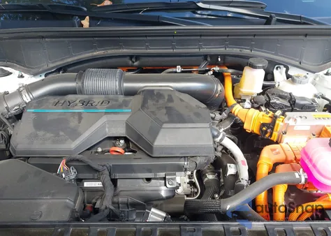 2025 Hyundai Santa Fe Hybrid Sel z USA, uszkodzony, nr VIN 5NMP2DG17SH026483